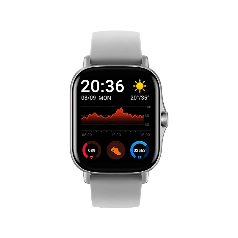 Montre connectée Y13-L21 Montre intelligente de 1,69 pouces, IP67 étanche, appels Bluetooth – fréquence cardiaque – pression artérielle – l’oxygène dans le sang – surveillance du sommeil