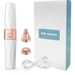 Epilateur Sourcil, Épilateur visage portable, électrique, indolore et rechargeable