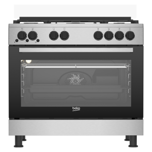 Cuisinière 5 Feux dont 4 Gaz  et 1 Wok Beko GG 15114 DXNS