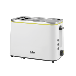 Grille Pain 800 W à 2 Fentes avec Fonction Réchauffage et Décongélation Beko TAM4321W