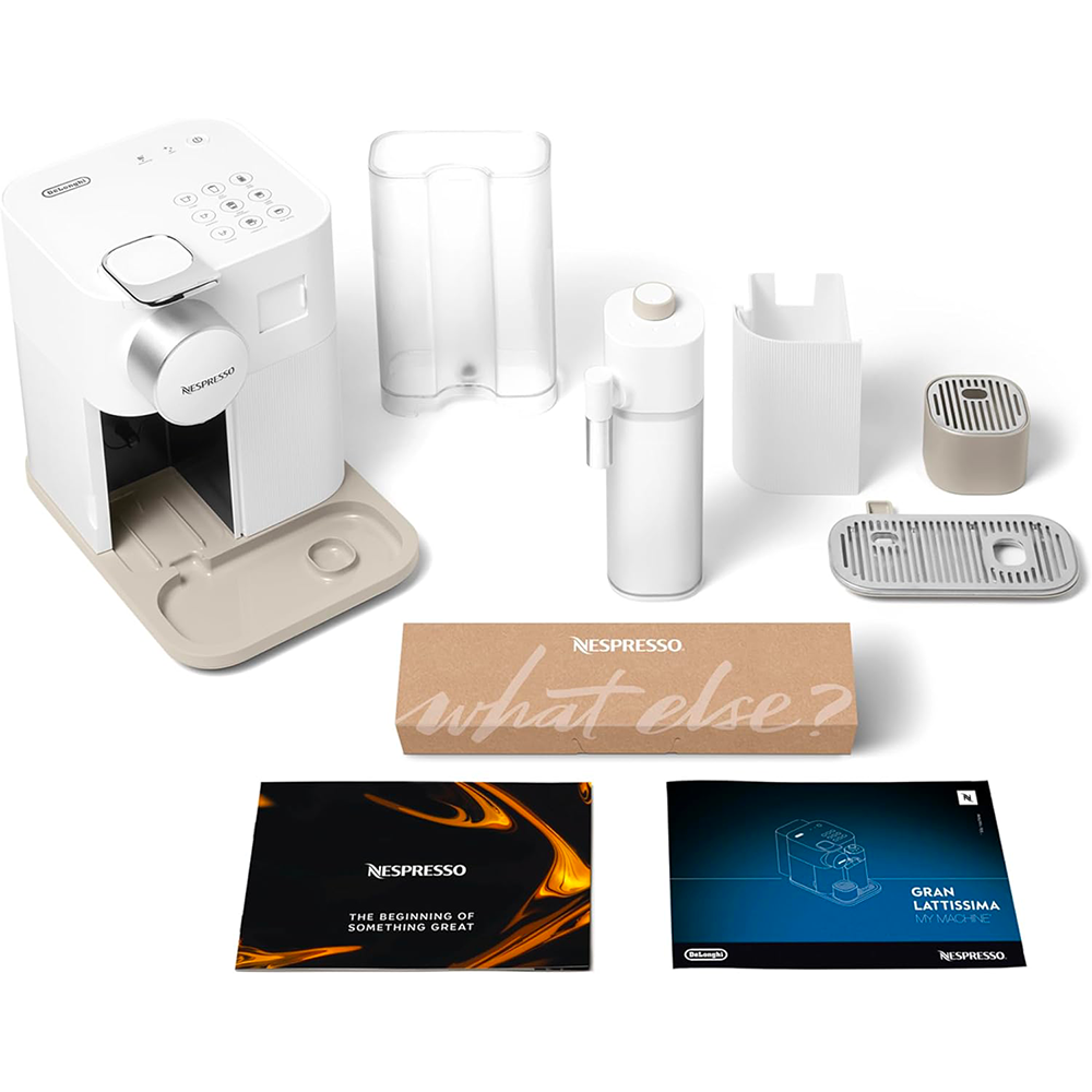 Machine-à-café-NESPRESSO-Gran-Lattissima-avec-système-de-lait-automatique,-pression-19-bars