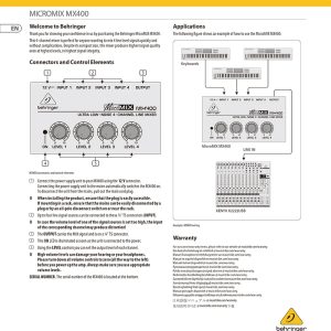 Amplicateur Casque Behringer ultra compact HA4700