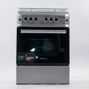 CUISINIERE ELACTRON 4FEUX 60X60 SEMI INOX EL5757