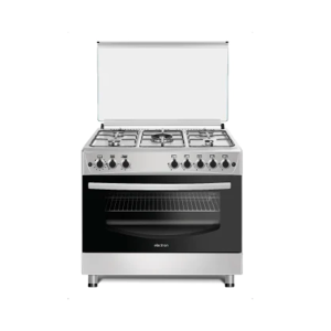 CUISINIERE ELACTRON 5 FEUX 90X60 INOX
