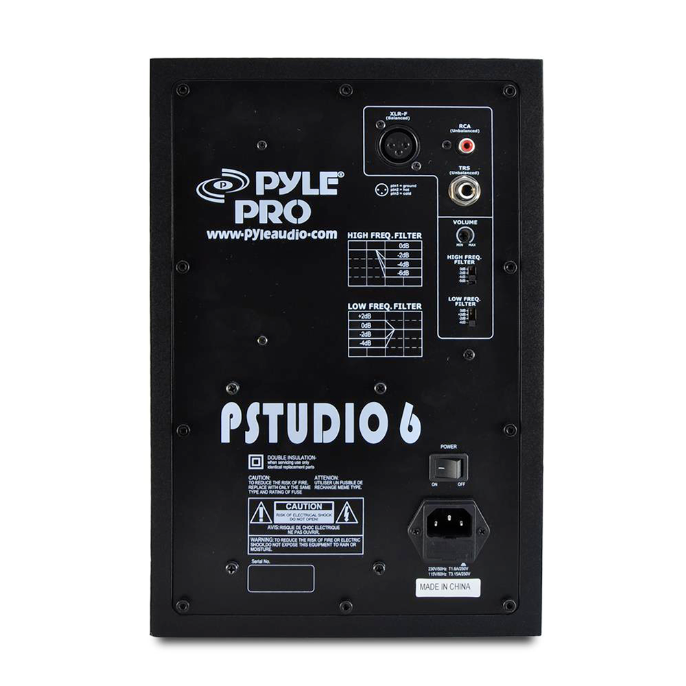 Enceinte-de-Monitoring-350-W-Pyle-Pro-P-STUDIO-6-4 Enceinte de Monitoring 350 W Pyle Pro P STUDIO 6