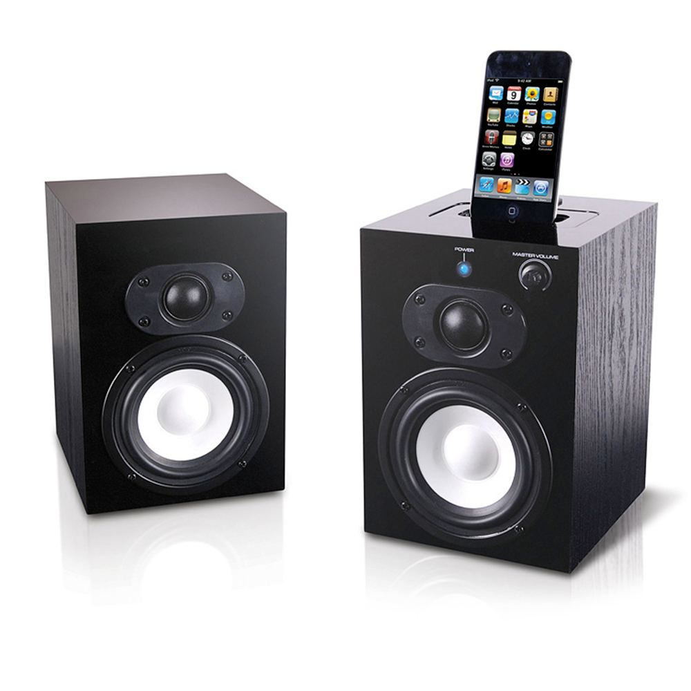 Enceinte-de-Monitoring-40-W-avec-Dock-Ipod-Dj-Tech-Monitor-XS-3 Enceinte de Monitoring 40 W avec Dock Ipod Dj Tech Monitor XS