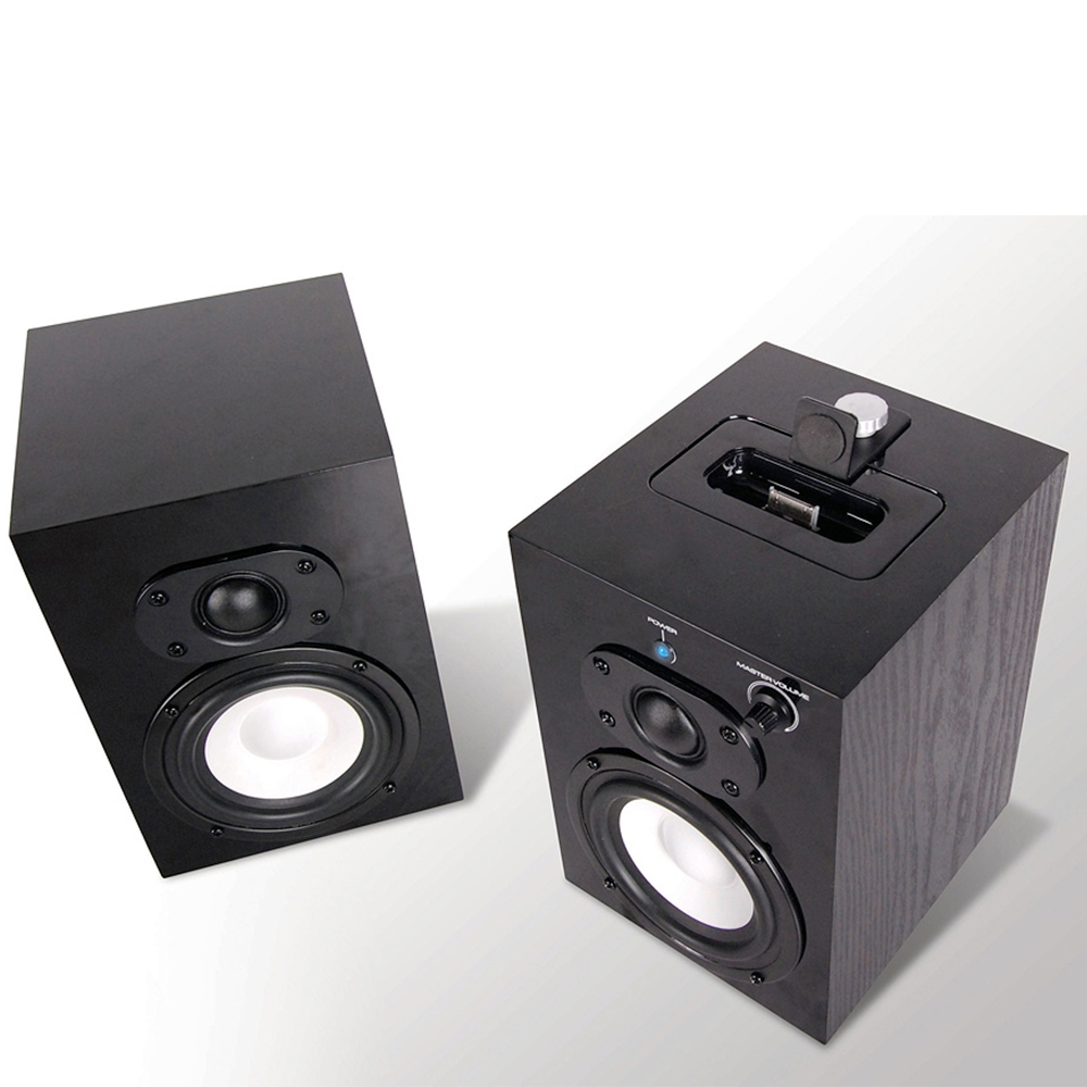 Enceinte-de-Monitoring-40-W-avec-Dock-Ipod-Dj-Tech-Monitor-XS-4 Enceinte de Monitoring 40 W avec Dock Ipod Dj Tech Monitor XS