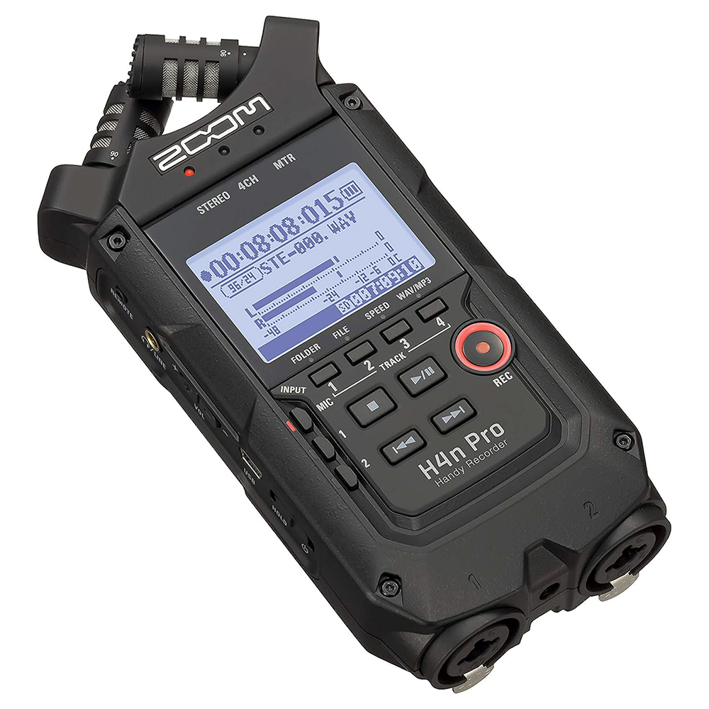 Enregistreur-Audio-Numérique-4-Pistes-Zoom-H4n-Pro-6 Enregistreur Audio Numérique 4 Pistes Zoom H4n Pro