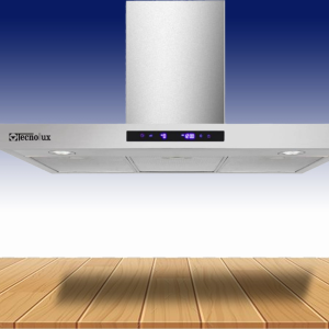 HOTTE DE CUISINE TECHNOLUX 90X60 AVEC SORTIE SILVER TECOSS