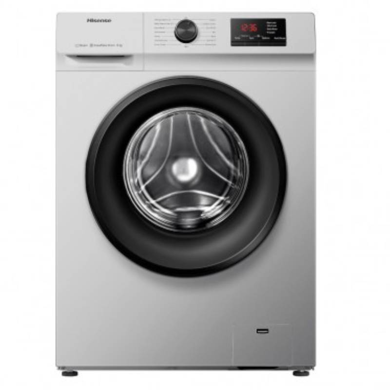MACHINE A LAVER HISENSE 6KG FRONT-LOAD SILVER WFVB6010MS-1 MACHINE A LAVER HISENSE 6KG FRONT-LOAD SILVER WFVB6010MS