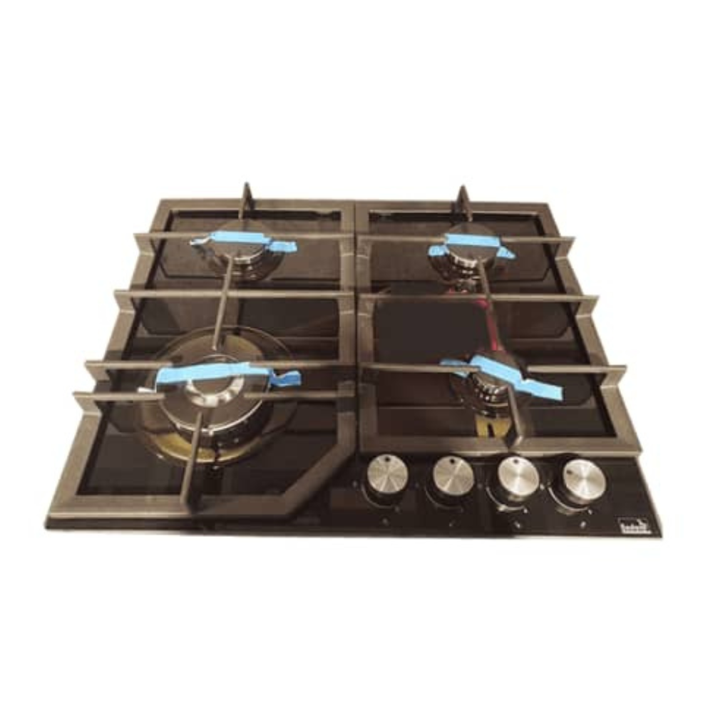 PLAQUE ENDURO ENCASTRABLE 4FEUX A GAZ PLAQUE ENDURO ENCASTRABLE 4FEUX A GAZ 60CM VERRE NOIR PBL025