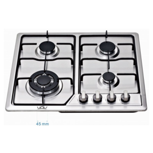 PLAQUE VOV 4FEUX 60X60 INOX VGH4007S