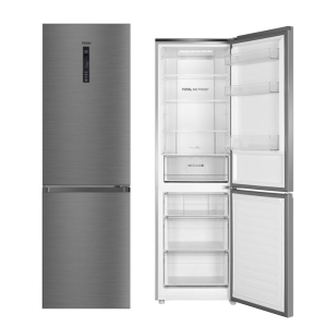 REFRIGERATEUR HAIER COMBINE TIROIRS SILVER HDR3619ENMN