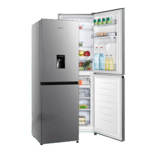 REFRIGERATEUR HISENSE COMBINE 4TIROIRS 250LITRES AVEC FONTAINE SILVER RD34DC4SB