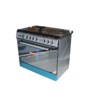 CUISINIERE MIDEA 5FEUX 90X60 INOX 36LMG50285G0303