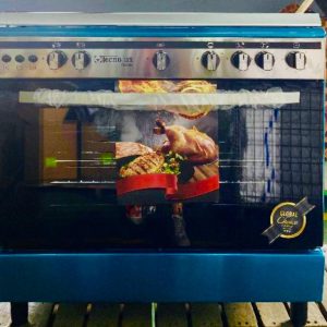 CUISINIERE TECHNOLUX 5FEUX INOX 90X60 TEC90