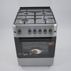 CUISINIERE ELACTRON 4FEUX 60X60 INOX FULL OPTION