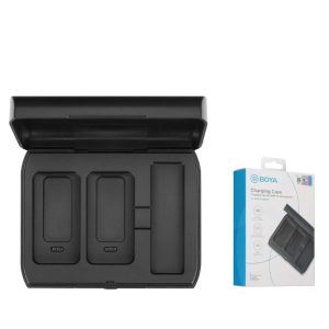 Boîtier de chargement sans fil pour BY-XM6-K46BOX (câble de chargement USB-C inclus) - BOYA BY-XM6-K46BOX