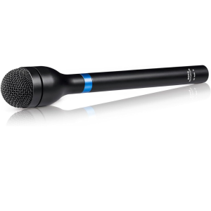 BOYA BY-HM100 Microphone dynamique portable filaire omnidirectionnel XLR Poignée longue pour ENG & Interviews & Collecte de News et Reportage - BOYA MICROPHONE BY-HM100