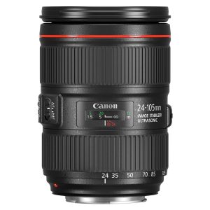 Canon EF 24-105mm f/4L IS II USM - Objectif transtandard avec stabilisateur 4 vitesses