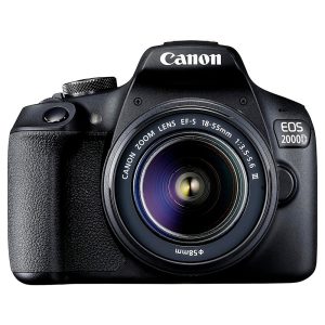 Canon EOS 2000D + EF-S 18-55 mm DC III - Appareil Photo Reflex Numérique 24.1 MP - Ecran LCD 3" - Vidéo Full HD - Wi-Fi - NFC + Objectif standard EF-S 18-55mm f/3.5-5.6 DC III