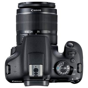Canon EOS 2000D + EF-S 18-55 mm DC III - Appareil Photo Reflex Numérique 24.1 MP - Ecran LCD 3" - Vidéo Full HD - Wi-Fi - NFC + Objectif standard EF-S 18-55mm f/3.5-5.6 DC III