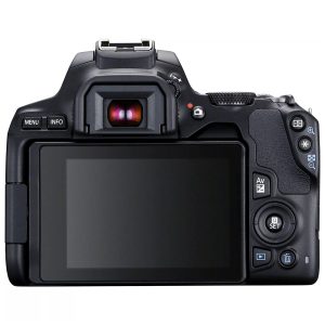 Canon EOS 250D Noir + 18-55 IS STM Noir - Appareil photo Reflex Numérique 24.1 MP - Ecran tactile orientable 3" - Viseur optique - Vidéo Ultra HD - Wi-Fi - Bluetooth + Objectif EF-S 18-55 mm f/4-5.6 IS STM