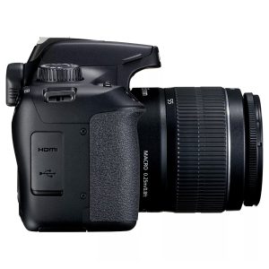 Canon EOS 4000D + EF-S 18-55mm III - Appareil Photo Reflex Numérique 18 MP - Ecran LCD 2.7" - Vidéo Full HD - Wi-Fi + Objectif EF-S 18-55mm f/3.5-5.6 III