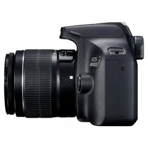 Canon EOS 4000D + EF-S 18-55mm III - Appareil Photo Reflex Numérique 18 MP - Ecran LCD 2.7" - Vidéo Full HD - Wi-Fi + Objectif EF-S 18-55mm f/3.5-5.6 III