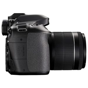 Canon EOS 80D + EF-S 18-55mm f/3.5-5.6 IS STM - Appareil photo 24.2 MP - Vidéo Full HD - Ecran LCD 3" tactile et orientable - Wi-Fi - NFC + Objectif standard