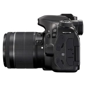 Canon EOS 80D + EF-S 18-55mm f/3.5-5.6 IS STM - Appareil photo 24.2 MP - Vidéo Full HD - Ecran LCD 3" tactile et orientable - Wi-Fi - NFC + Objectif standard