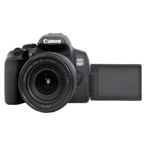 Canon EOS 850D + 18-135mm IS USM - Appareil photo 24.1 MP - ISO 25600 - Vidéo 4K UHD - Ecran LCD 3" tactile et orientable - Wi-Fi/Bluetooth - Objectif 18-135mm f/3.5-5.6 IS USM