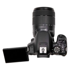 Canon EOS 850D + 18-135mm IS USM - Appareil photo 24.1 MP - ISO 25600 - Vidéo 4K UHD - Ecran LCD 3" tactile et orientable - Wi-Fi/Bluetooth - Objectif 18-135mm f/3.5-5.6 IS USM