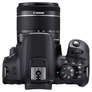 Canon EOS 850D Noir + 18-55 IS STM Noir - Appareil photo 24.1 MP - ISO 25600 - Vidéo 4K UHD - Ecran LCD 3" tactile et orientable - Wi-Fi/Bluetooth - Objectif 18-55 IS STM Noir