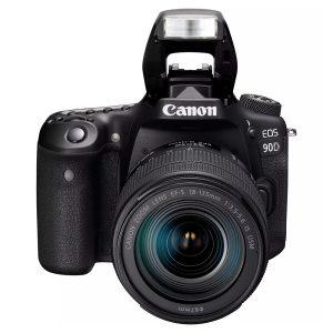 Canon EOS 90D + 18-135mm IS USM - Appareil photo 32.5 MP - ISO 25600 - Vidéo 4K UHD - Ecran LCD 3" tactile et orientable - Wi-Fi/Bluetooth + Objectif EF-S 18-135mm IS USM f/3.5-5.6