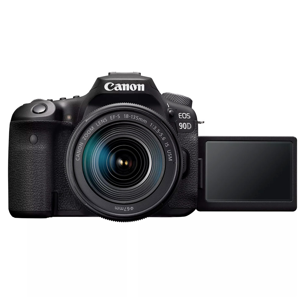 Canon-EOS-90D-+-18-135mm-IS-USM—Appareil-photo-32.5-MP—ISO-25600—Vidéo-4K-UHD—Ecran-LCD-3′-tactile-et-orientable—Wi-Fi-Bluetooth-+-Objectif-EF-S-18-135mm-IS-USM-f-3.5-5.6-5 Canon EOS 90D + 18-135mm IS USM - Appareil photo 32.5 MP - ISO 25600 - Vidéo 4K UHD - Ecran LCD 3" tactile et orientable - Wi-Fi/Bluetooth + Objectif EF-S 18-135mm IS USM f/3.5-5.6