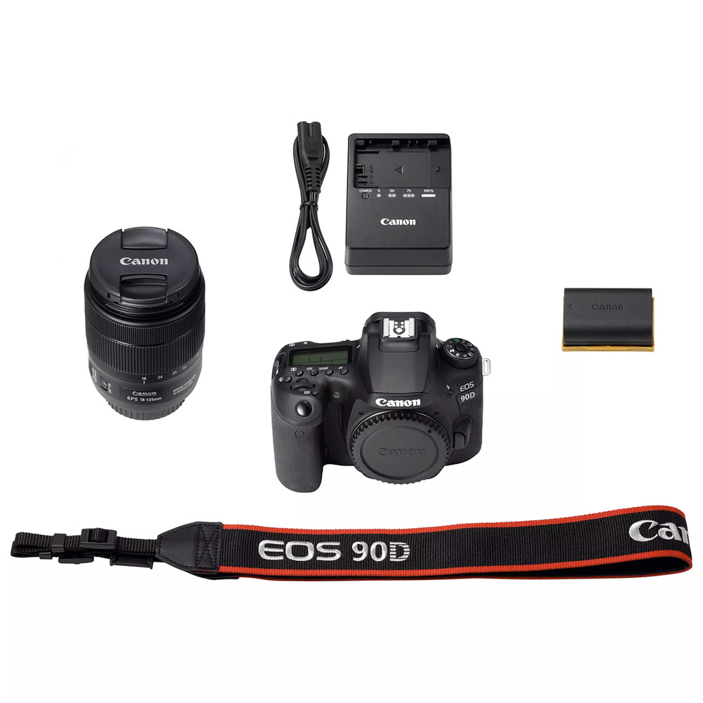 Canon-EOS-90D-+-18-135mm-IS-USM—Appareil-photo-32.5-MP—ISO-25600—Vidéo-4K-UHD—Ecran-LCD-3′-tactile-et-orientable—Wi-Fi-Bluetooth-+-Objectif-EF-S-18-135mm-IS-USM-f-3.5-5.6-6 Canon EOS 90D + 18-135mm IS USM - Appareil photo 32.5 MP - ISO 25600 - Vidéo 4K UHD - Ecran LCD 3" tactile et orientable - Wi-Fi/Bluetooth + Objectif EF-S 18-135mm IS USM f/3.5-5.6