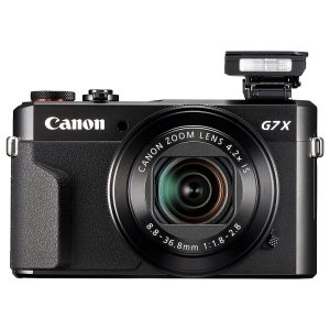 Canon PowerShot G7 X Mark II - Appareil photo 20.1 MP - Zoom optique 4.2x - Vidéo Full HD - Écran LCD tactile et inclinable - Wi-Fi - NFC