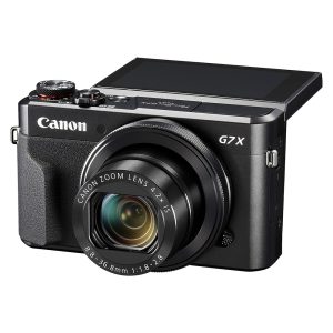 Canon PowerShot G7 X Mark II - Appareil photo 20.1 MP - Zoom optique 4.2x - Vidéo Full HD - Écran LCD tactile et inclinable - Wi-Fi - NFC