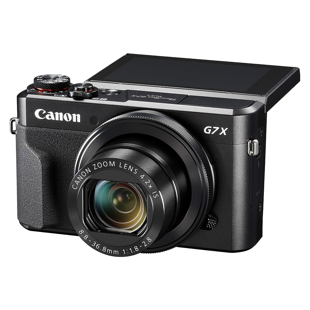 Canon-PowerShot-G7-X-Mark-II—Appareil-photo-20.1-MP—Zoom-optique-4.2x—Vidéo-Full-HD—Écran-LCD-tactile-et-inclinable—Wi-Fi—NFC-3 Canon PowerShot G7 X Mark II - Appareil photo 20.1 MP - Zoom optique 4.2x - Vidéo Full HD - Écran LCD tactile et inclinable - Wi-Fi - NFC