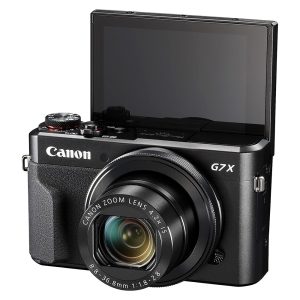 Canon PowerShot G7 X Mark II - Appareil photo 20.1 MP - Zoom optique 4.2x - Vidéo Full HD - Écran LCD tactile et inclinable - Wi-Fi - NFC