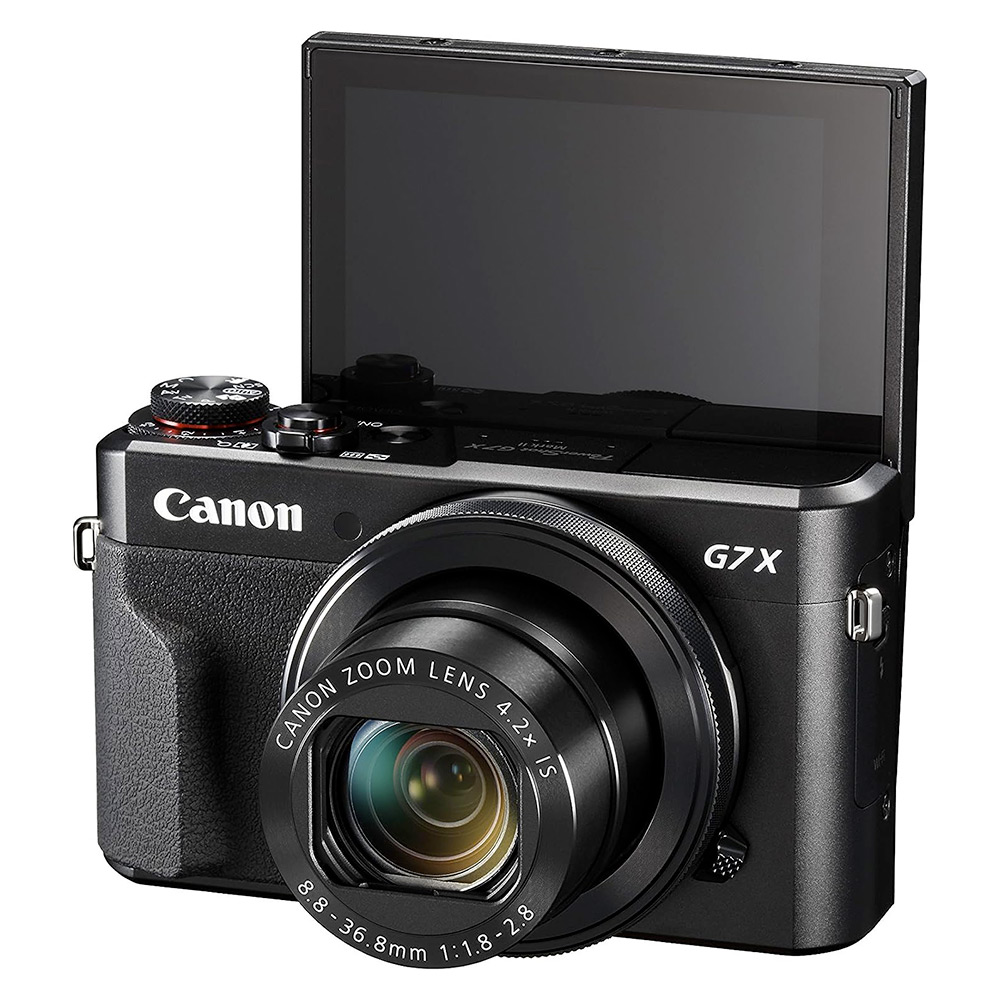 Canon-PowerShot-G7-X-Mark-II—Appareil-photo-20.1-MP—Zoom-optique-4.2x—Vidéo-Full-HD—Écran-LCD-tactile-et-inclinable—Wi-Fi—NFC-4 Canon PowerShot G7 X Mark II - Appareil photo 20.1 MP - Zoom optique 4.2x - Vidéo Full HD - Écran LCD tactile et inclinable - Wi-Fi - NFC