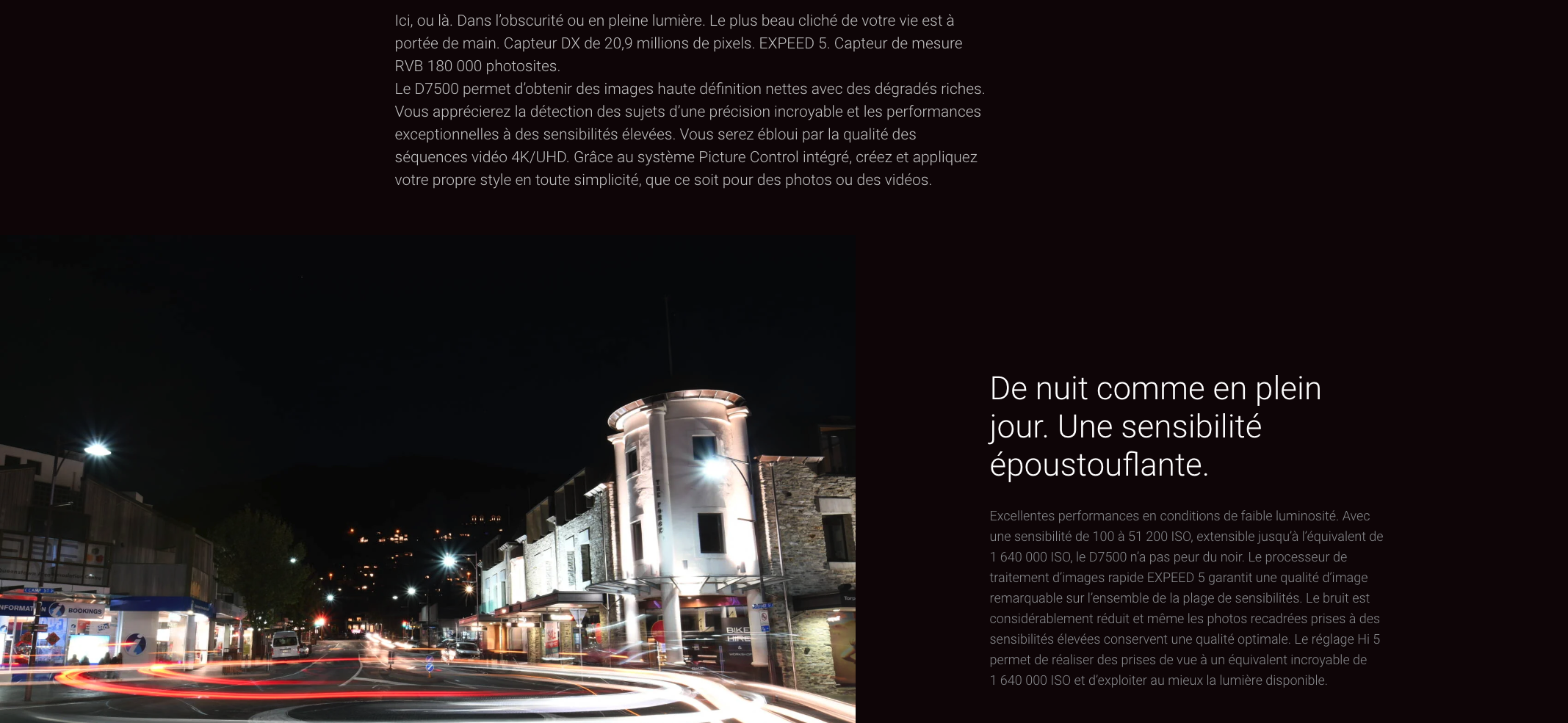 Nikon D7500 + AF-S DX NIKKOR 18-140mm VR - Appareil Photo Réflex Numérique 20.9 MP - Ecran inclinable 3.2" - Vidéo Ultra HD - Wi-Fi