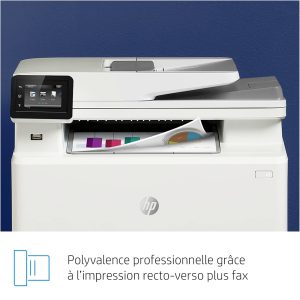 Simplicité Multifonctionnelle : Profitez de l'efficacité 4-en-1 avec impression, copie, numérisation, et télécopie, tout dans un seul appareil polyvalent. Qualité Laser Époustouflante : Bénéficiez d'une résolution allant jusqu'à 600 x 600 ppp, garantissant des documents professionnels d'une netteté exceptionnelle. Connectivité Étendue : Restez connecté avec des options telles que le Wi-Fi N, le port USB 2.0, et le réseau Ethernet pour une impression sans effort depuis divers appareils. Écran Tactile Intuitif : Contrôlez vos tâches avec facilité grâce à l'écran tactile graphique couleur de 6,8 cm, offrant une navigation conviviale. Efficacité et Écologie : Imprimez rapidement à des vitesses allant jusqu'à 37 ppm, tout en réduisant votre empreinte environnementale grâce à des fonctionnalités écoénergétiques.