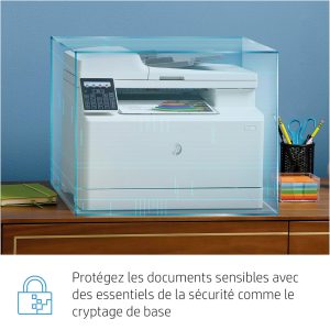 HP Color LaserJet Pro MFP M183fw - Imprimante multifonction laser couleur 4-en-1 (USB 2.0/Fast Ethernet/Wi-Fi)