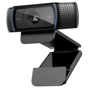 Webcam Full HD 1080p avec deux microphones intégrés - Logitech HD Pro Webcam C920