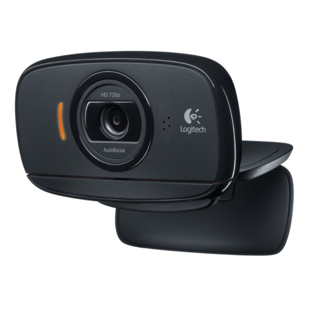Logitech HD Webcam B525-1 Webcam HD 720p rotative avec microphone intégré - Logitech HD Webcam B525