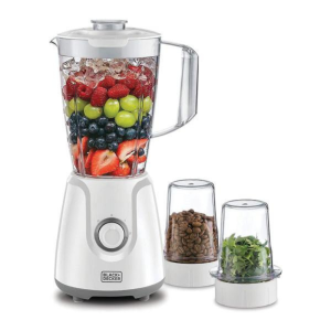 MIXEUR BLENDER AVEC 2 MOULINS BROYEURS BLACK DECKER BX4000B5