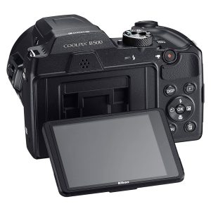 Nikon Coolpix B500 Noir - Appareil Photo 16 MP - Zoom Optique 40x - Vidéo Full HD - HDMI - USB - Ecran ACL 3" inclinable - Wi-Fi - Bluetooth 4.1