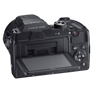 Nikon Coolpix B500 Noir - Appareil Photo 16 MP - Zoom Optique 40x - Vidéo Full HD - HDMI - USB - Ecran ACL 3" inclinable - Wi-Fi - Bluetooth 4.1